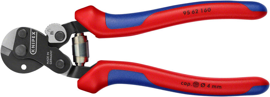 Knipex Wire Rope Shears - Burnished Forged Steel 6 1/4