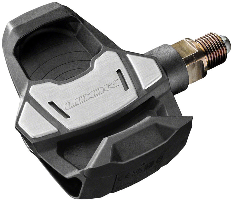 LOOK KEO BLADE Carbon Single Power Pedals - Single Sided Clipless Chromoly 9/16 Black 12Nm