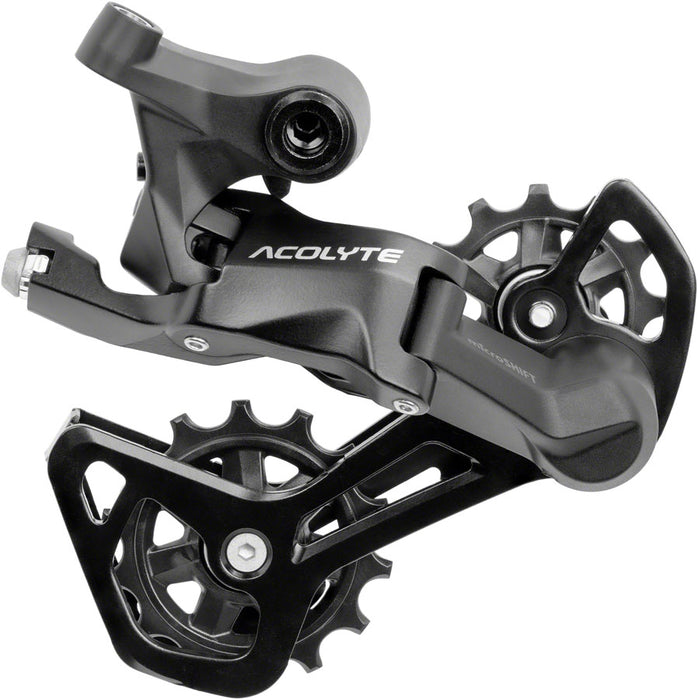 microSHIFT Acolyte RD-M5180M-B Rear Derailleur - 8 Speed Medium Cage Black