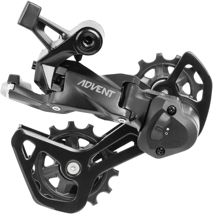 microSHIFT ADVENT RD-M6195M-B Rear Derailleur - 9 Speed Medium Cage Black With Clutch