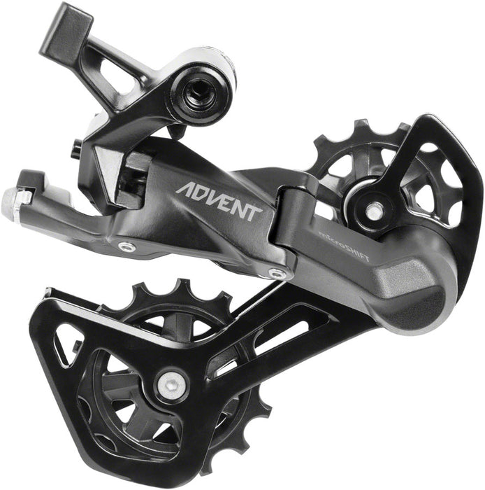 microSHIFT ADVENT RD-M619M-B Rear Derailleur - 9-Speed Medium Cage Black