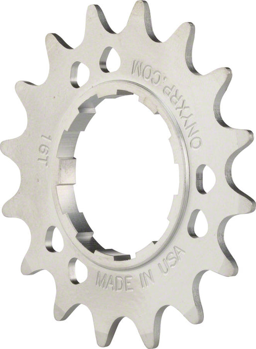 Onyx Stainless Cog: Shimano Compatible 3/32 18t