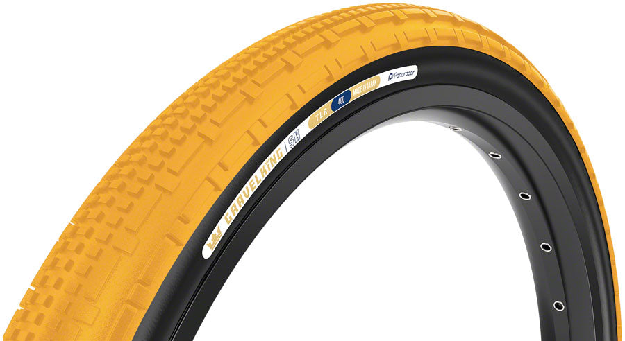 Panaracer GravelKing SK Tire - 700 x 40 Tubeless Folding Honey Butter/Black