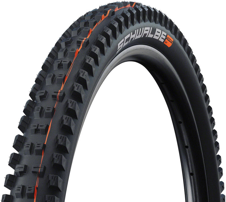 Schwalbe Tacky Chan Tire - 29 x 2.40 Tubeless Folding Black Evolution Line Super Ground Addix Ultra Soft E-50