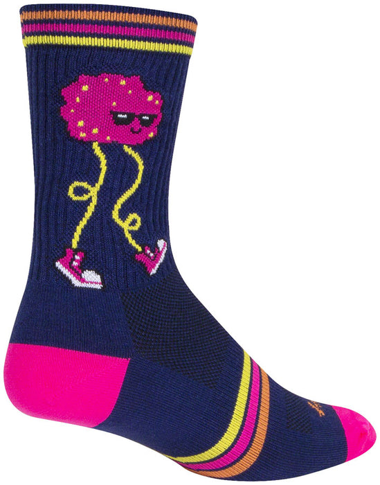 SockGuy Meatball Crew Socks - 6 Small/Medium