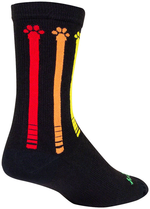 SockGuy Pawsitive Crew Socks - 6 Small/Medium