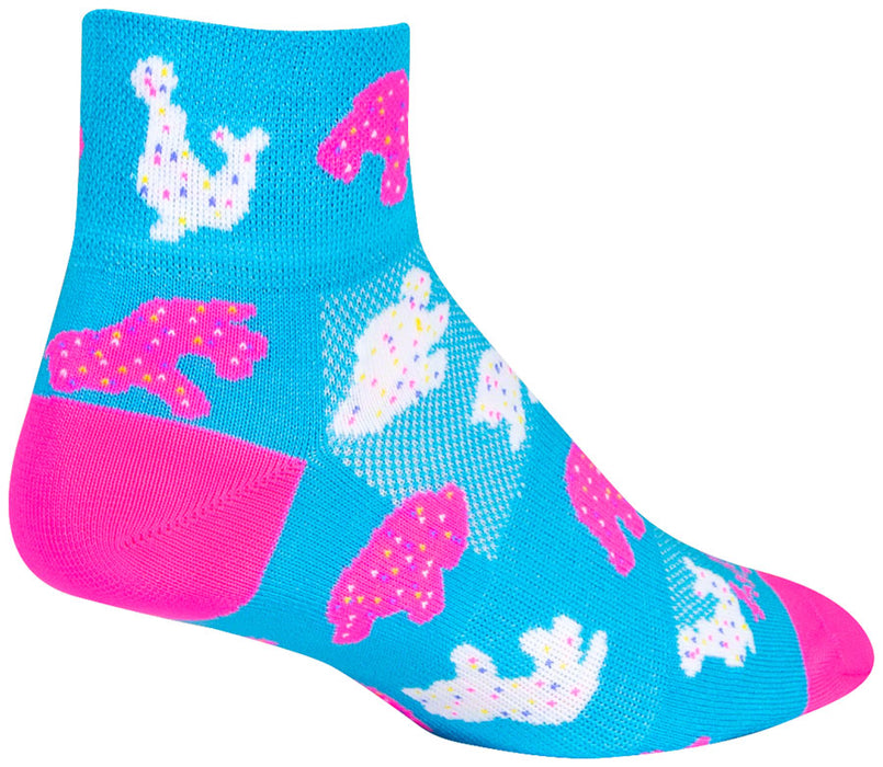 SockGuy Classic Low Frosted Socks - 2 Women's Small/Medium
