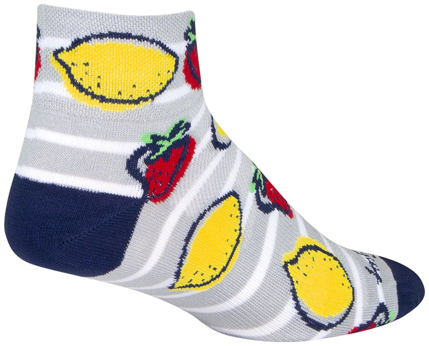 SockGuy Classic Low Lemonade Socks - 2 Women's Small/Medium
