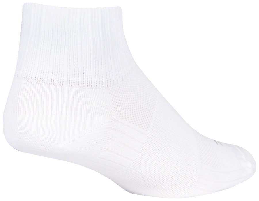 SockGuy SGX White Socks - 2.5 Large/X-Large