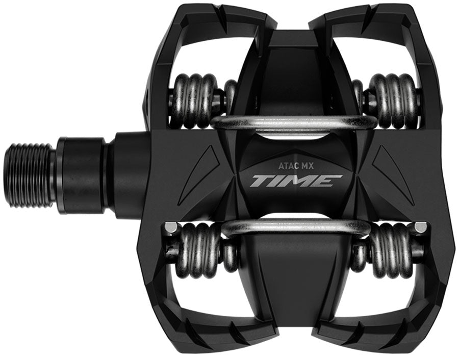 Time MX Pedals - Dual Sided Clipless with Platform Aluminum 9/16 Black C1