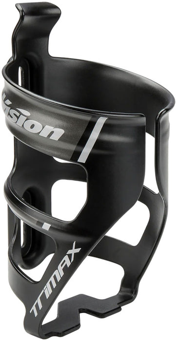 Vision TriMax High Grip Bottle Cage Matte Finish Secure Retention Road/Gravel Use   Matte Black