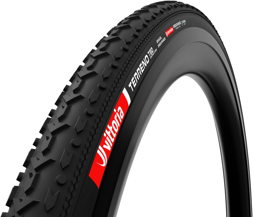 Vittoria Terreno T80 Coarse Loose Tire - 700 x 37 Tubeless Folding Black Gravel Endurance Graphene G2.0