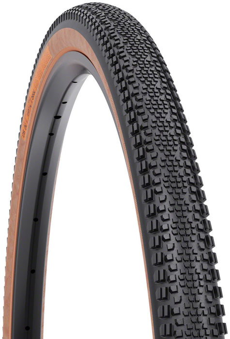 WTB Riddler Tire - 700 x 37 TCS Tubeless Folding Black/Tan Light/Fast Rolling Dual DNA SG