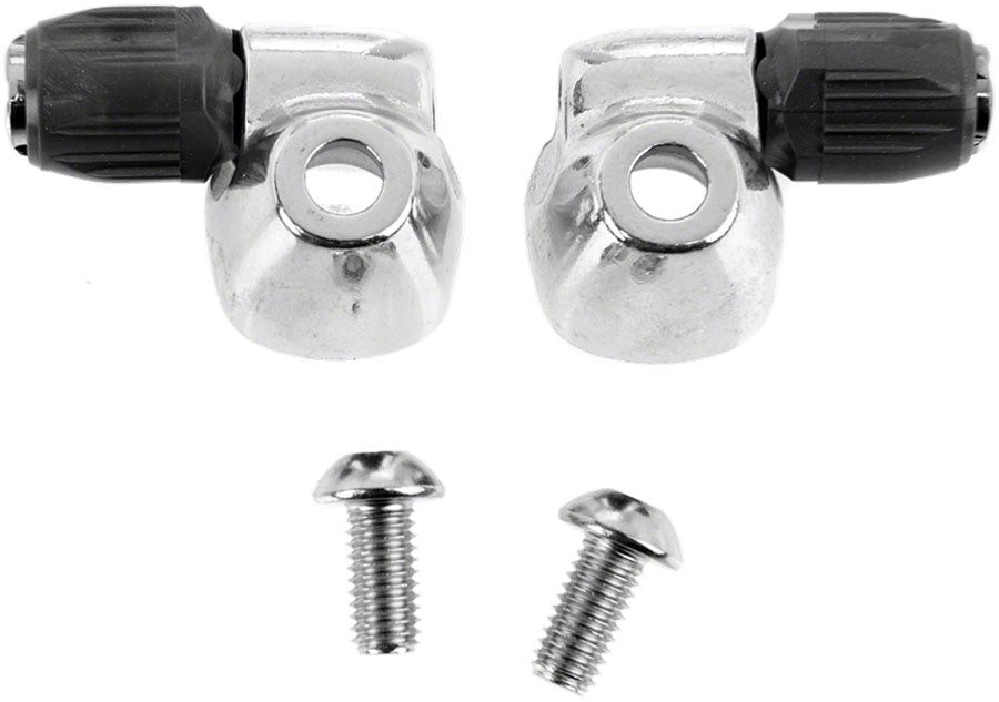Shimano SM-CS50 Outer Stopper Assembly - For Light Aluminum Frame with Flat Downtube Shift Bosses Right and Left Pair