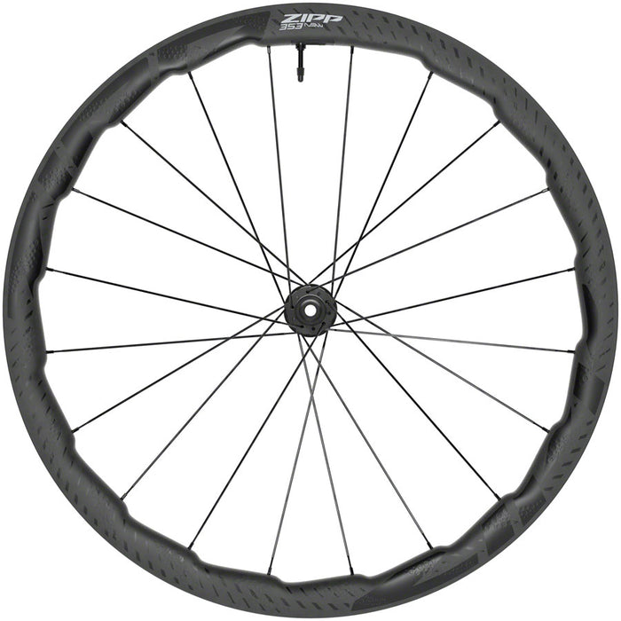 Zipp 353 NSW Front Wheel - 700 12 x 100mm Center-Lock Tubeless Carbon w/ Wheel Sensor B1