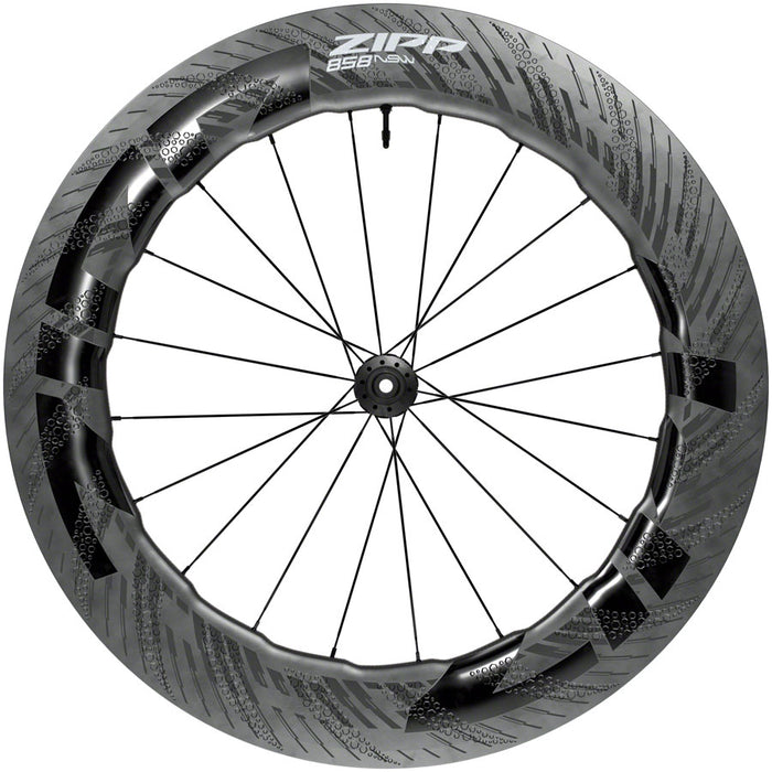 Zipp 858 NSW Front Wheel - 700 12 x 100mm Center-Lock Tubeless Carbon D1