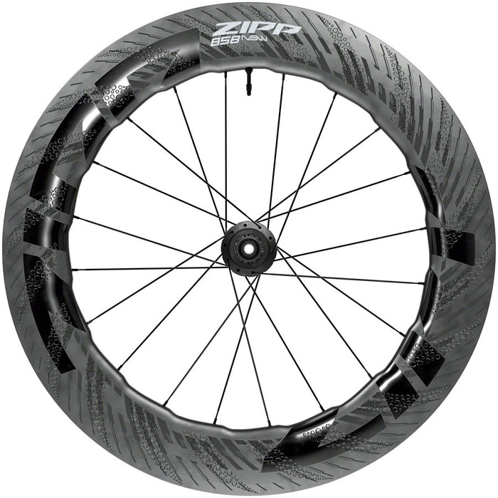 Zipp 858 NSW Rear Wheel - 700 12 x 142mm Center-Lock XDR Tubeless Carbon D1