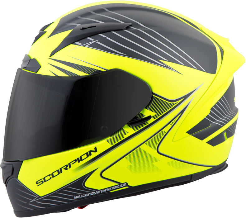 SCORPION EXO R2000 Full-Face Ravin Neon Motorcycle Helmets