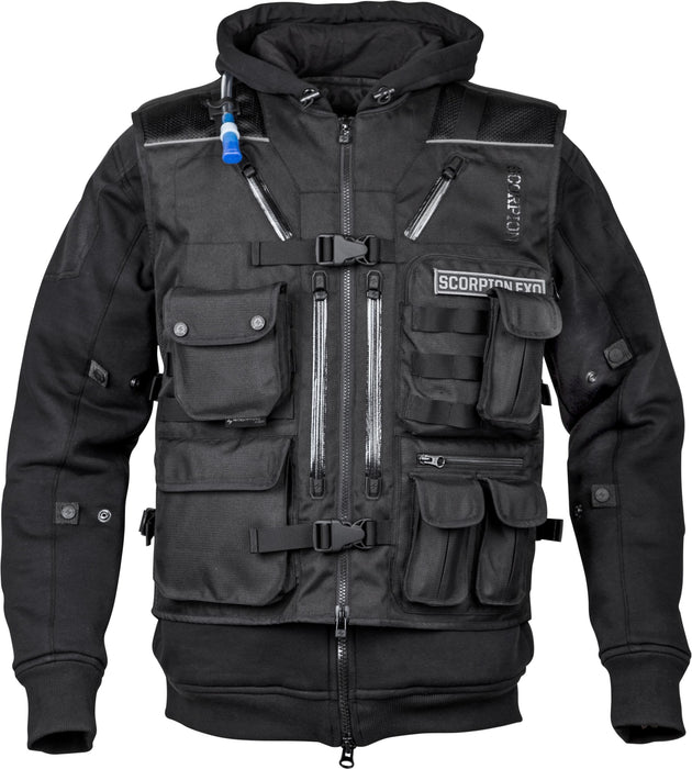 SCORPION EXO Covert Tactical Vest - Durable Modular Plate Carrier Concealable Motorcycle Apparel