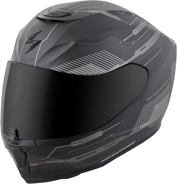 SCORPION EXO R420 Full-Face Techno Phantom Motorcycle Helmets