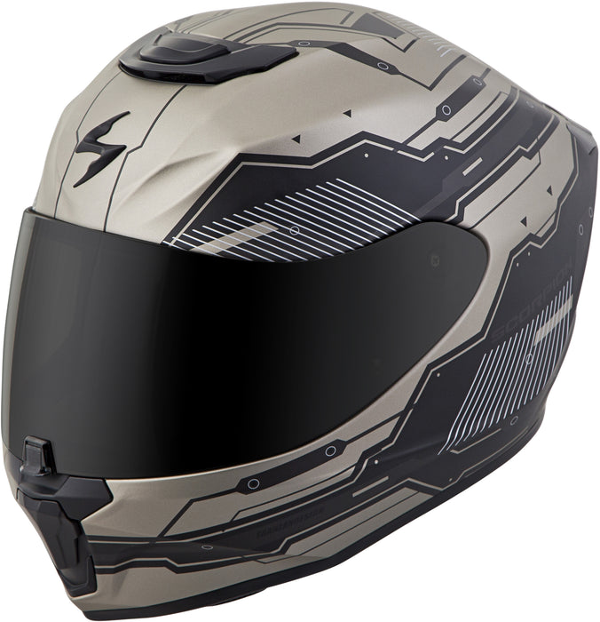 SCORPION EXO R420 Full-Face Techno Titanium Motorcycle Helmets