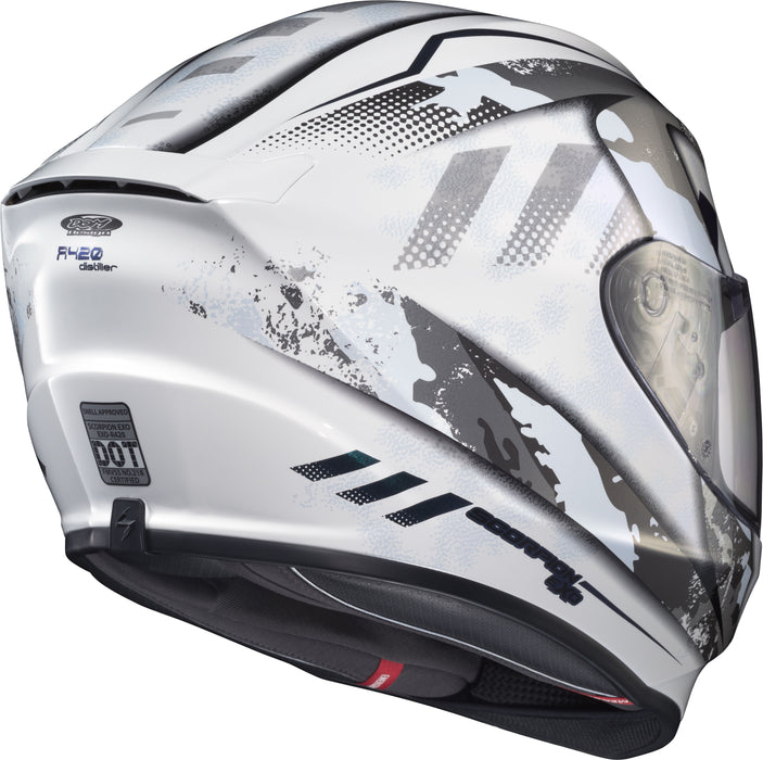 SCORPION EXO R420 Full-Face Distiller Motorcycle Helmets