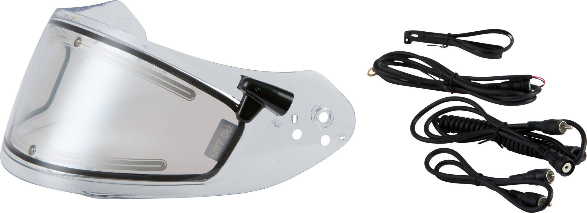 SCORPION EXO Ryzer Elec Faceshield W/Cord R2000/T1200/R710/T510/R410/320 Motorcycle Helmet Accessories