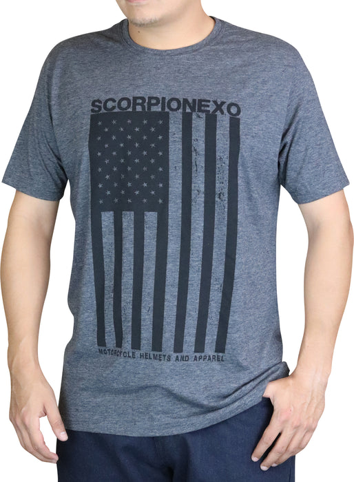 SCORPION EXO Americana Motorcycle Apparel Shirt - Classic Riding Tee Collection Motorcycle Apparel