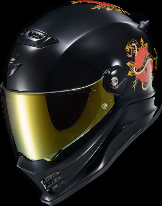 SCORPION EXO Covert Fx Full Face Helmet The Litas Gloss Motorcycle Helmet Series Motorcycle Helmets
