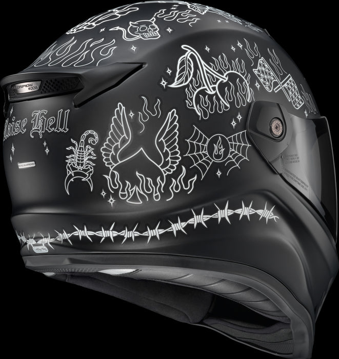 SCORPION EXO Covert Fx Full-Face Motorcycle Riding Helmet The Litas 2 Series Motorcycle Helmets