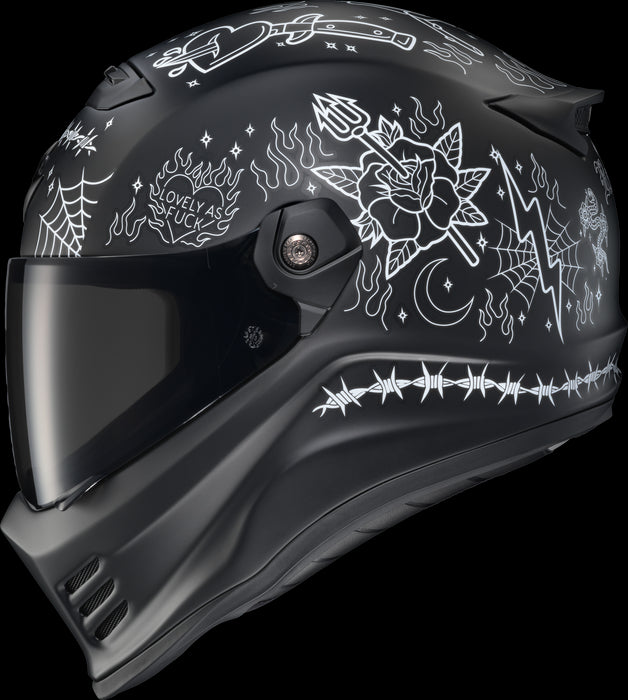 SCORPION EXO Covert Fx Full-Face Motorcycle Riding Helmet The Litas 2 Series Motorcycle Helmets
