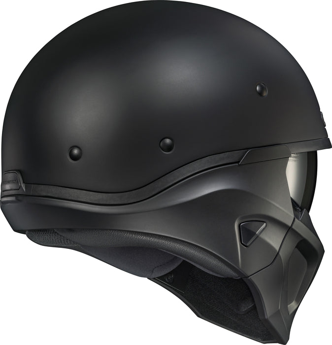 SCORPION EXO Covert X Open-Face Helmet Matte Black Xl Matte Black X-Large