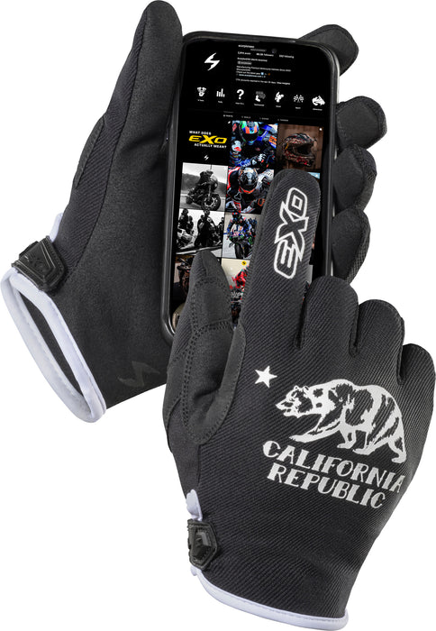 SCORPION EXO Moto-Flex Gloves Golden State Motorcycle Gloves
