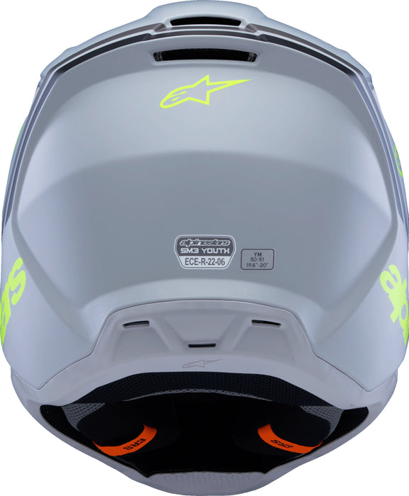 Alpinestars Sm3 Youth Radium Helmet Motorcycle Helmets