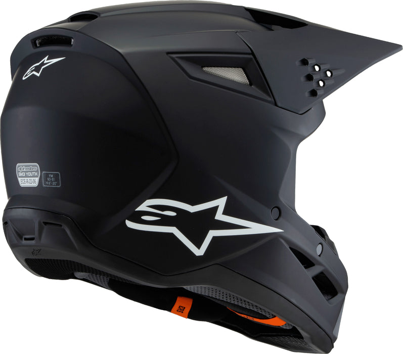 Alpinestars Sm3 Youth Solid Helmet Motorcycle Helmets
