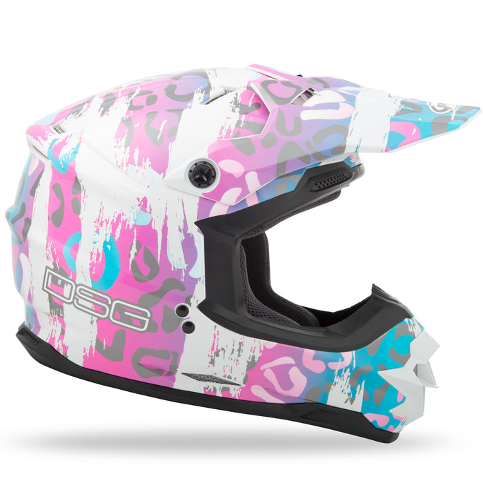 GMAX Dsg Gm-76S Leopard  Motorcycle Helmets