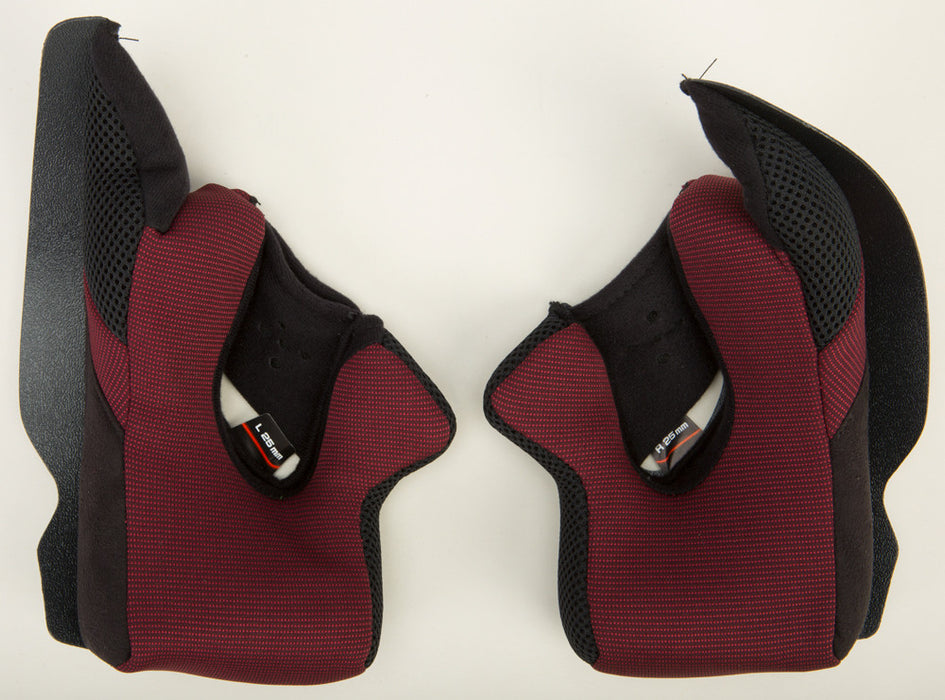 GMAX Ff-88 Cheek Pads Motorcycle Helmet Accessories