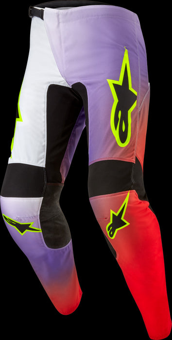 Alpinestars Fluid Lucent Pants White/Neon Red/Fluorescent Yellow 34