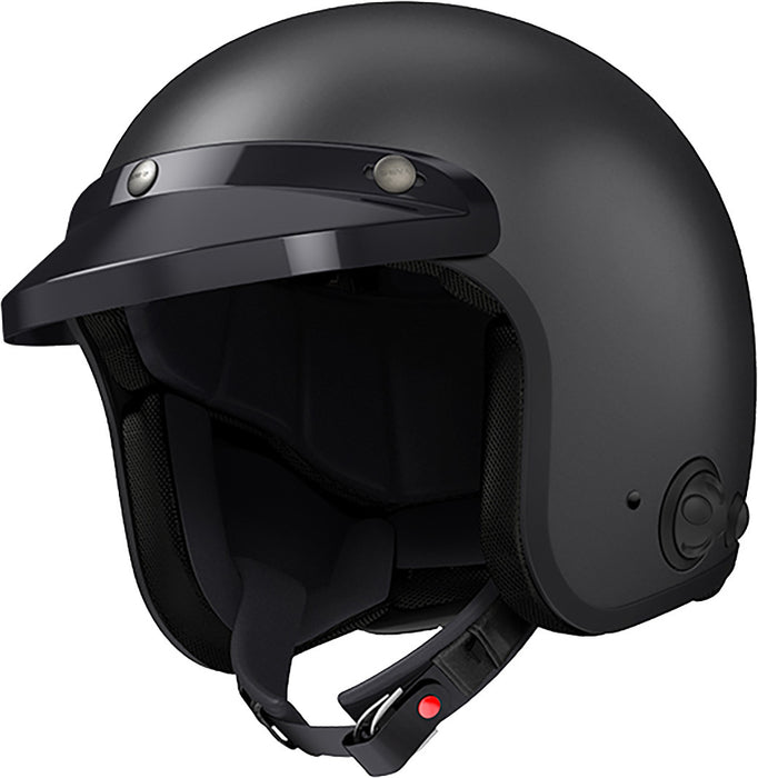 SENA Savage Open Face Lightweight Comfort — Classic Retro Styling Motorcycle Helmets