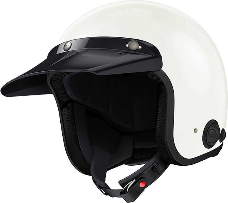 SENA Savage Open Face Lightweight Comfort — Classic Retro Styling Motorcycle Helmets