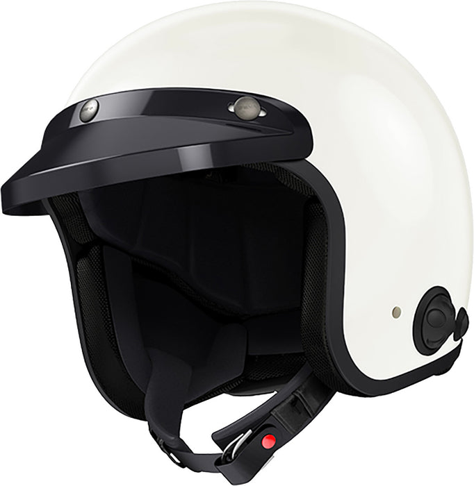 SENA Savage Open Face Lightweight Comfort — Classic Retro Styling Motorcycle Helmets