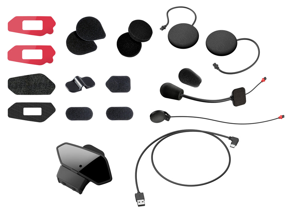 SENA Motorcycle Audio/Visual Communication and Helmet Accessories Complete Kit Motorcycle Audio/Visual/Communication
