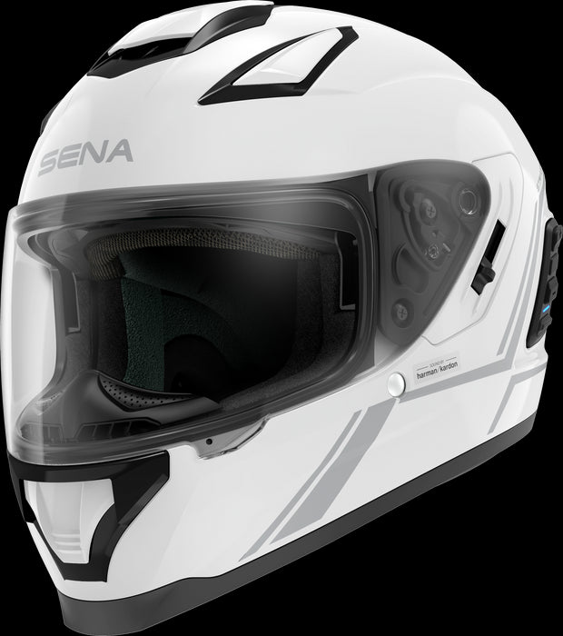 SENA Stryker Full Face Motorcycle Helmet With Mesh Intercom System for Riders