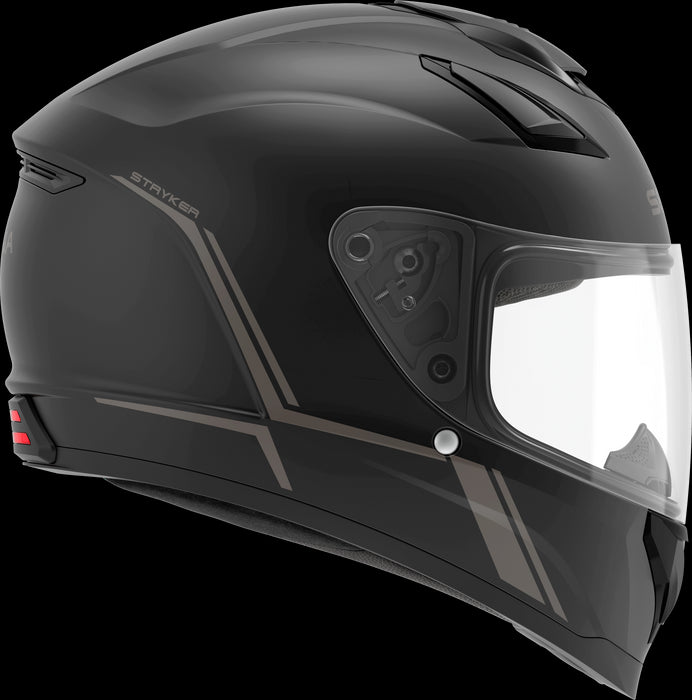 SENA Stryker Full Face Motorcycle Helmet With Mesh Intercom System for Riders