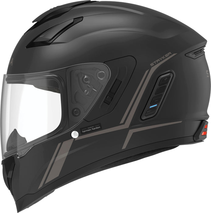 SENA Stryker Full Face Motorcycle Helmet With Mesh Intercom System for Riders