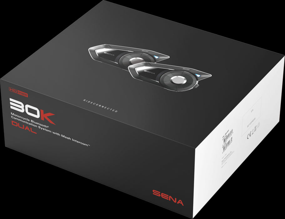 SENA 30k Hd Bluetooth Communication System Motorcycle Audio/Visual/Communication