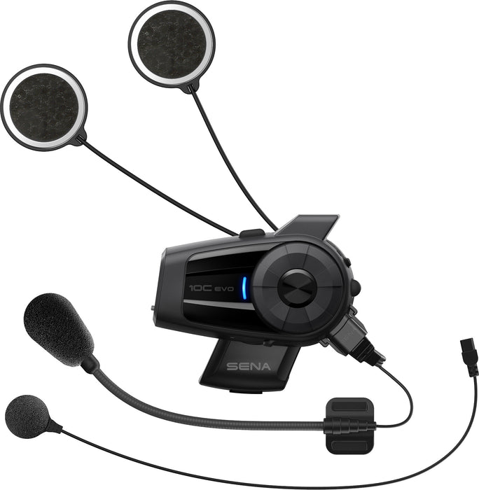 SENA 10c-Evo Bluetooth Camera & Hd Communication System Motorcycle Audio/Visual/Communication