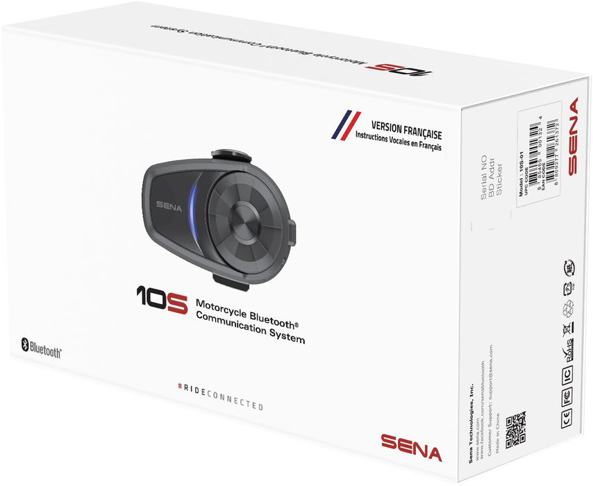 SENA 10s Headset and Intercom Motorcycle Audio/Visual Communication System