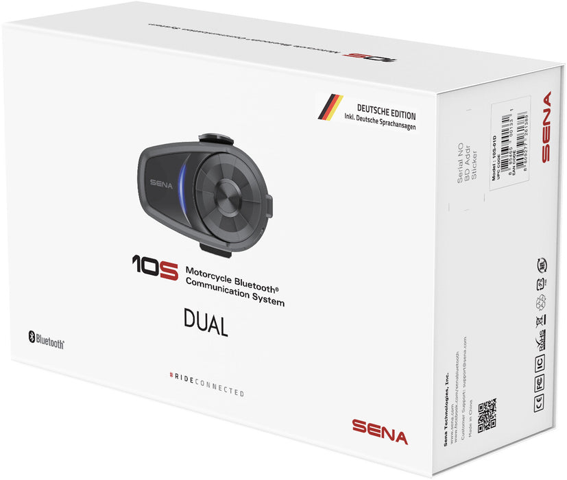 SENA 10s Headset and Intercom Motorcycle Audio/Visual Communication System