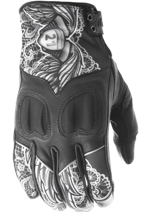 HIGHWAY 21 Womens Vixen Gloves Motorcycle Gloves